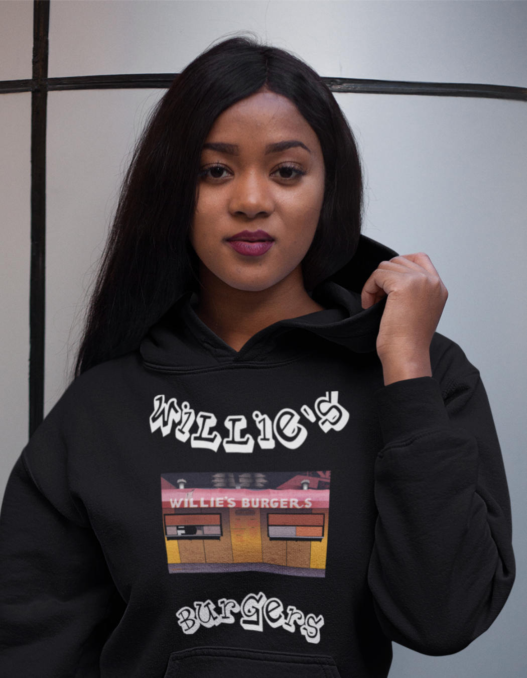 Willie's Burgers Stand Hoodie