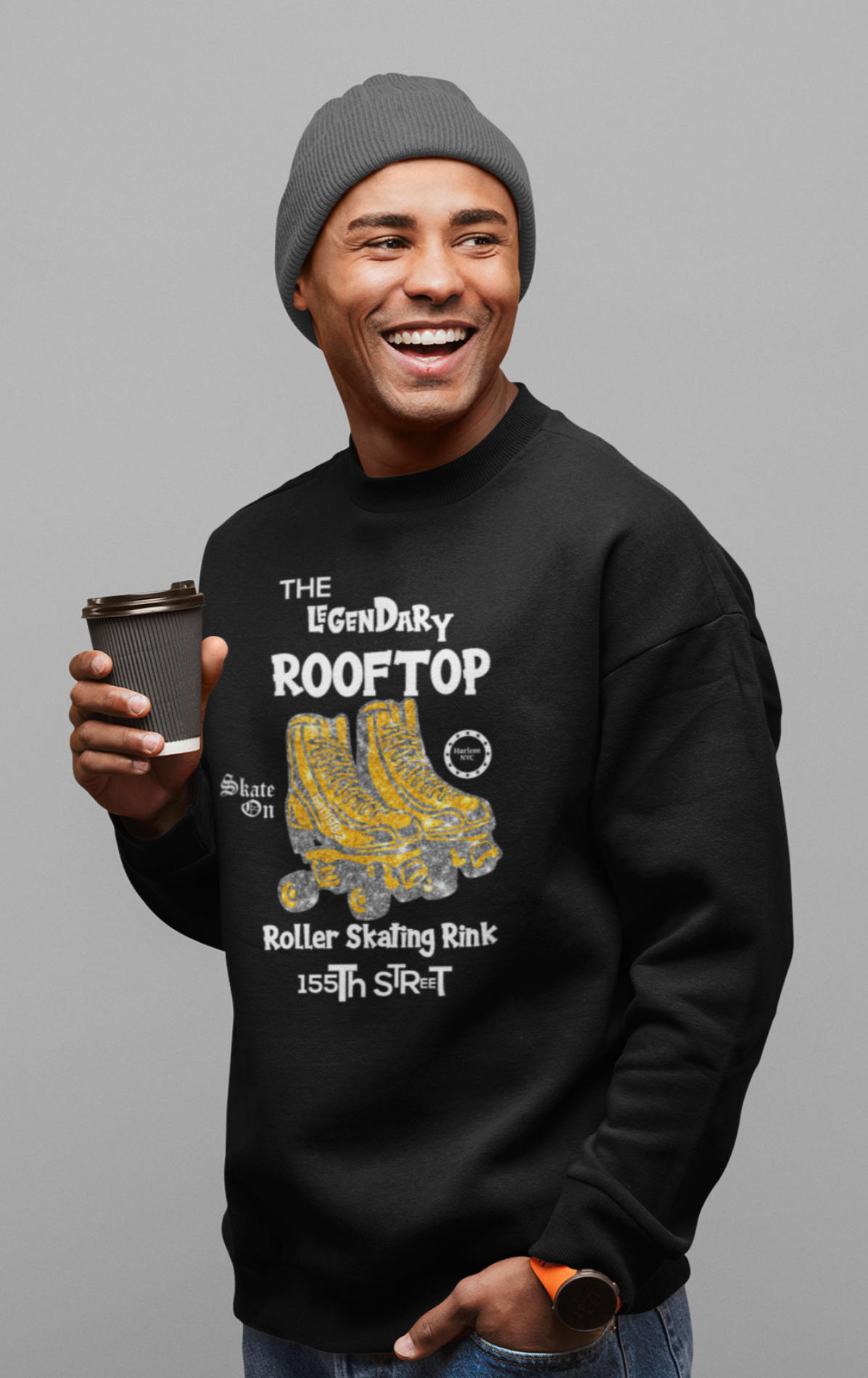 Rooftop Skates Sweatshirt Brewington Cloth