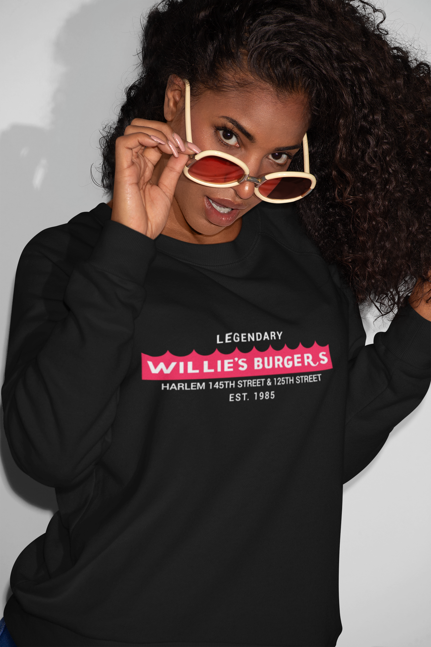Willie's Burgers Banner Sweatshirt