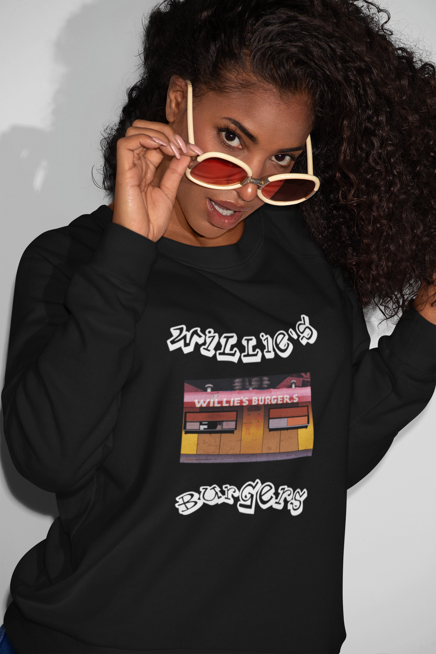 Willie's Burgers Stand Sweatshirt