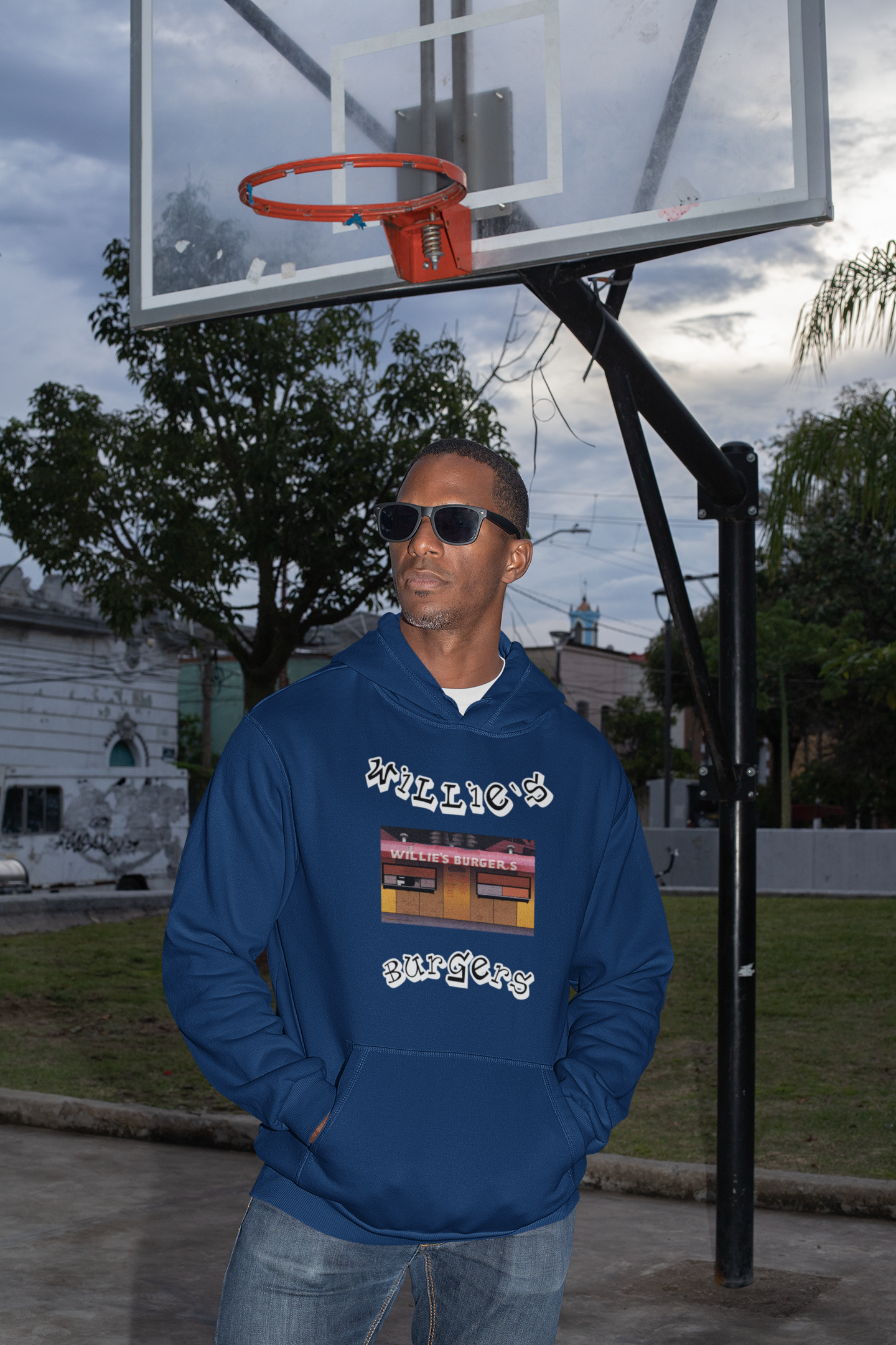 Willie's Burgers Stand Hoodie
