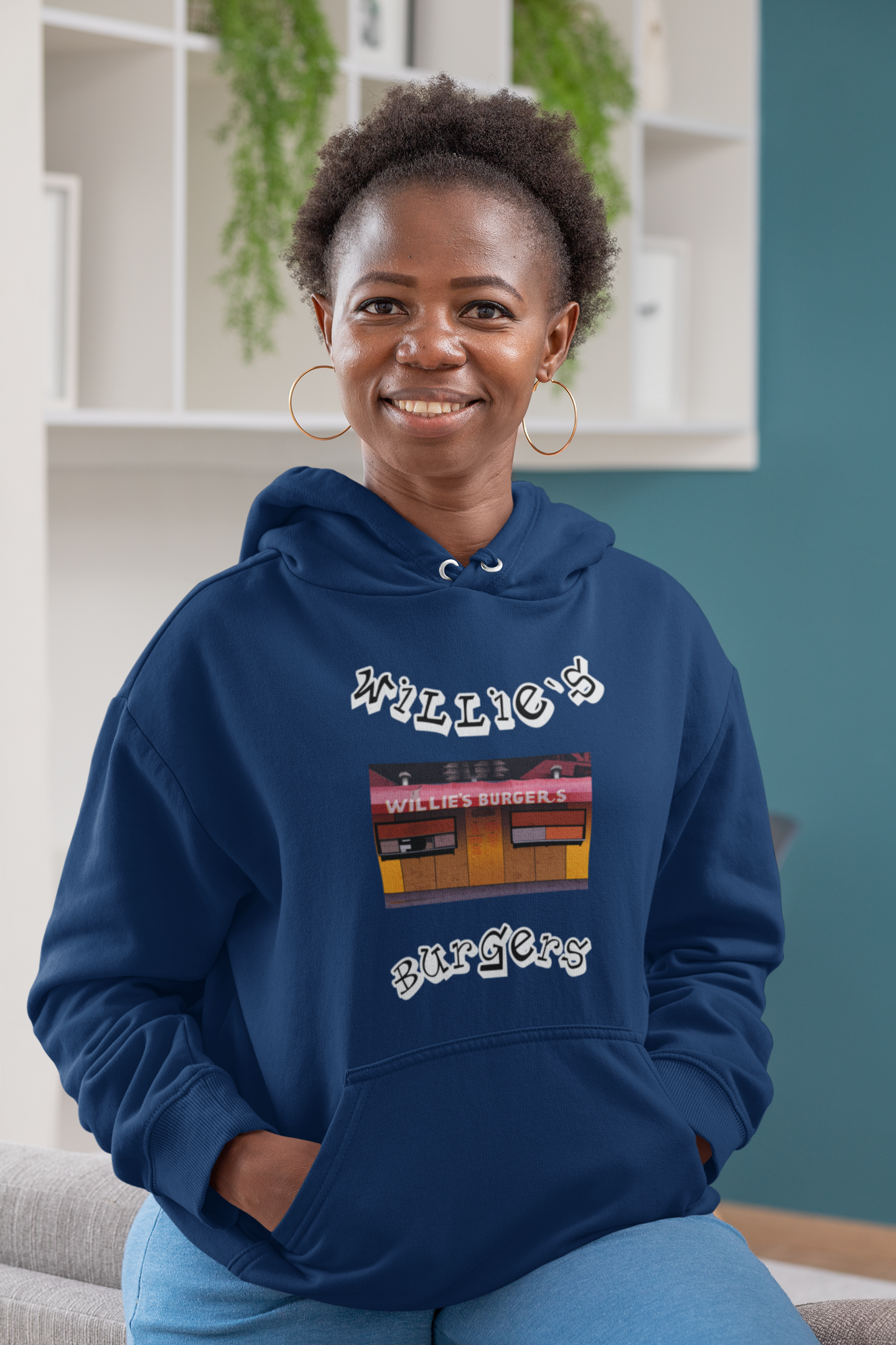 Willie's Burgers Stand Hoodie
