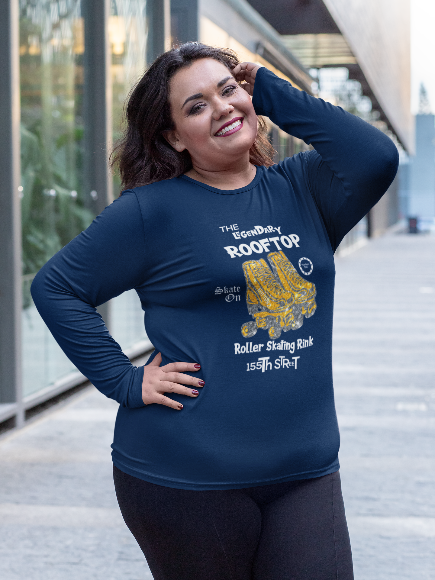 Rooftop Skates Long Sleeve Shirt