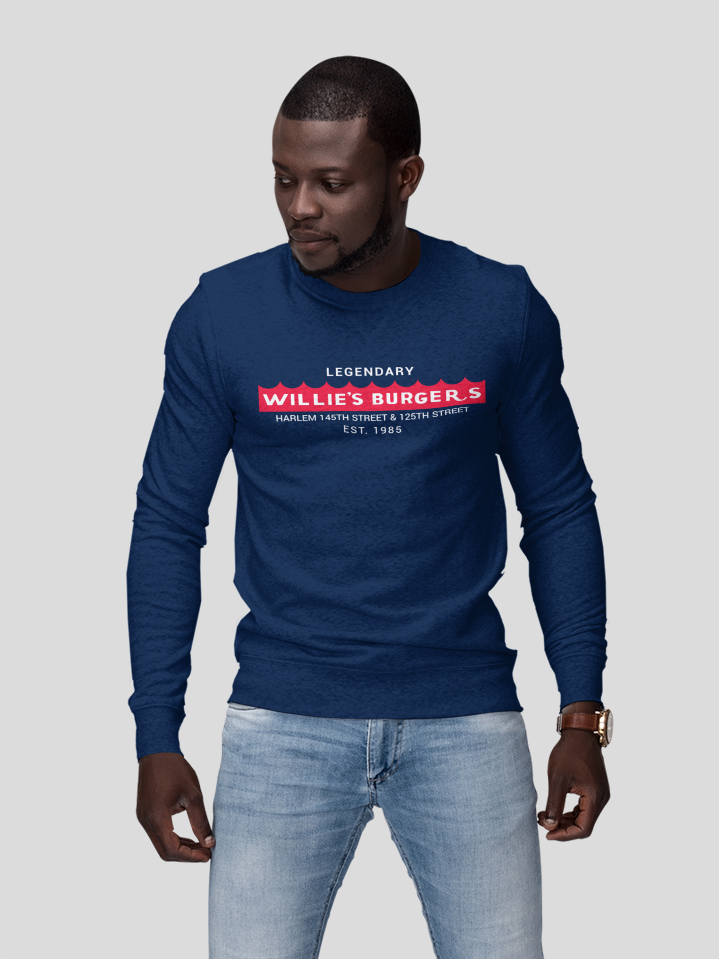 Willie's Burgers Banner Sweatshirt
