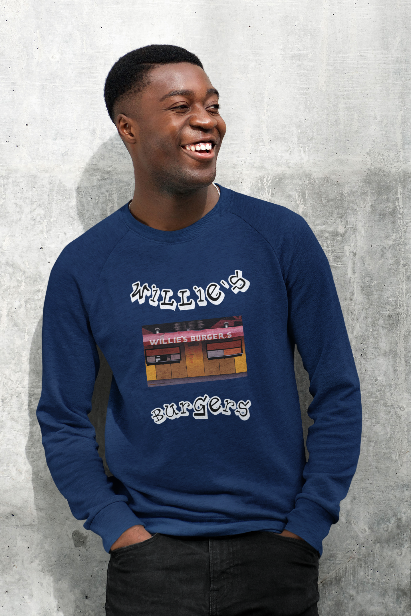 Willie's Burgers Stand Sweatshirt