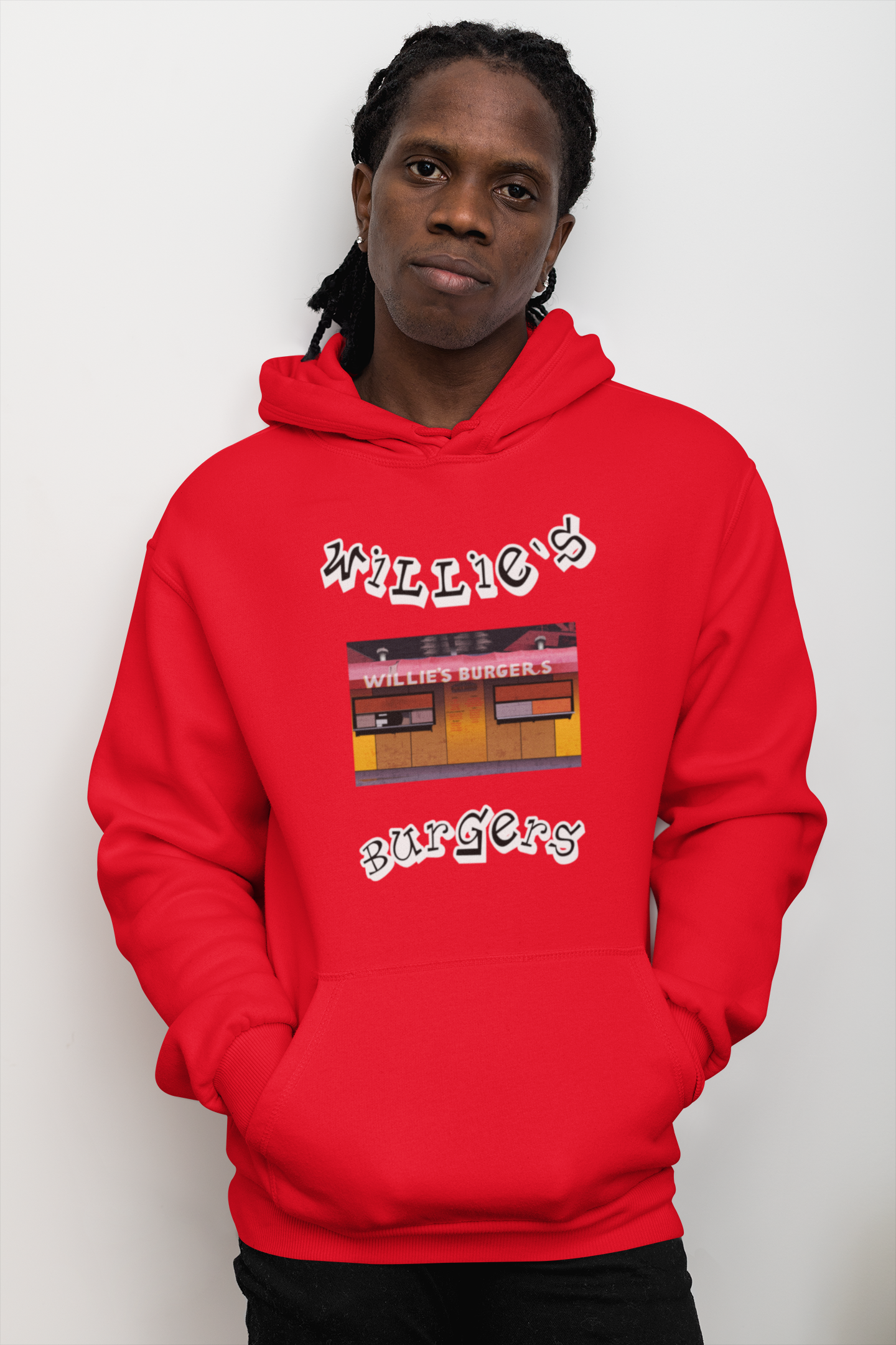 Willie's Burgers Stand Hoodie