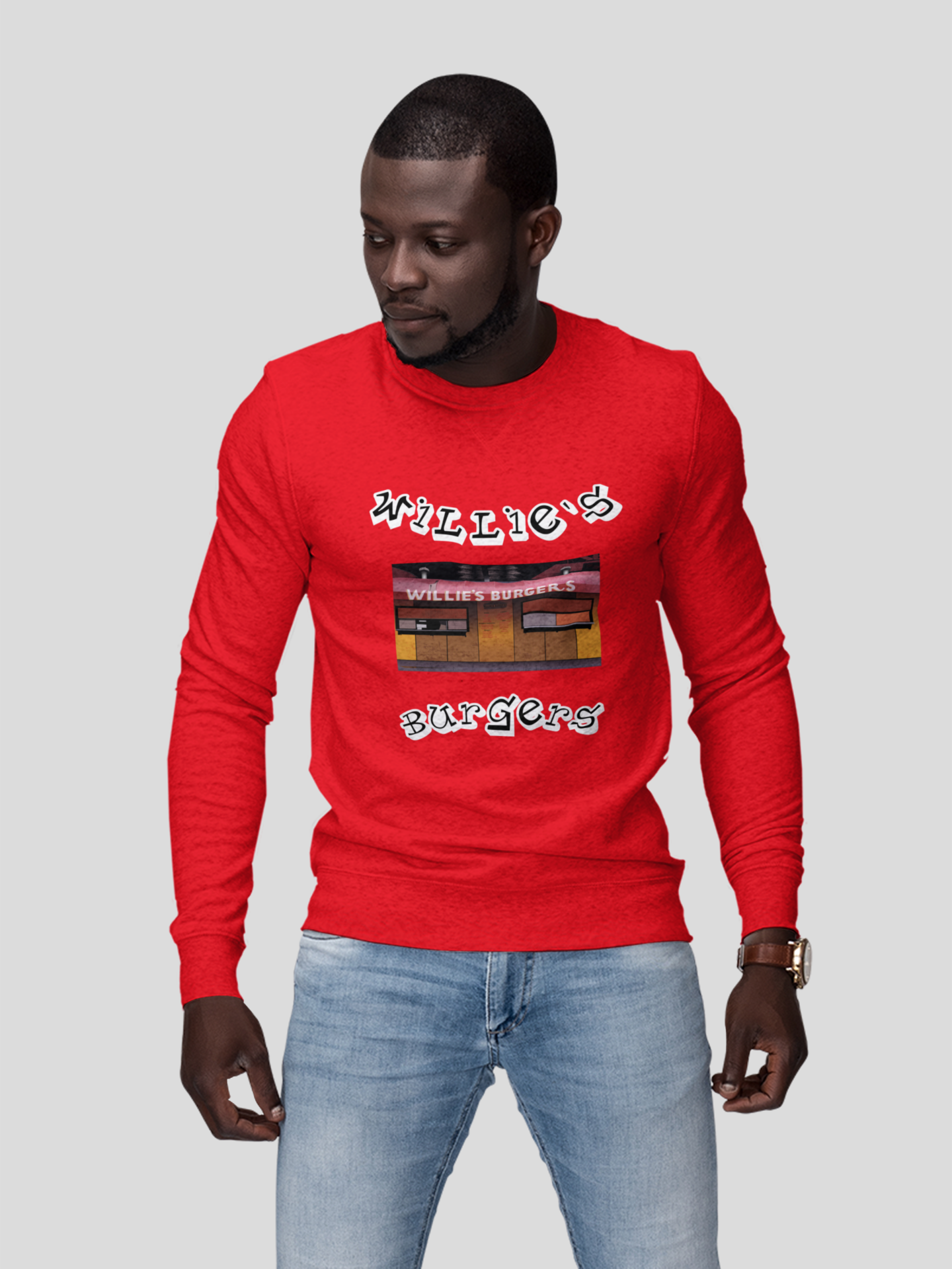 Willie's Burgers Stand Sweatshirt